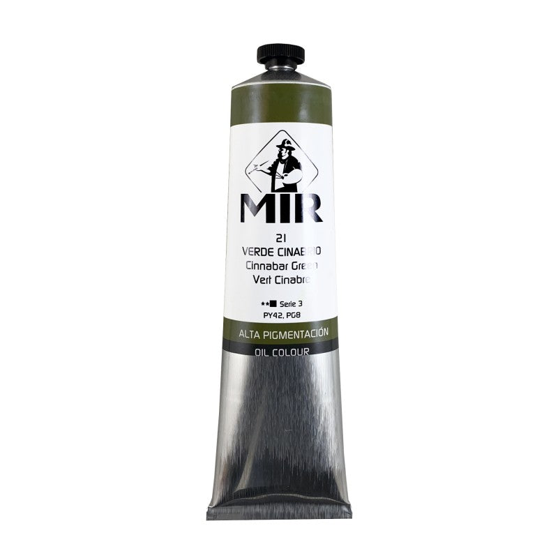 Óleo Extrafino MIR — Azules, Verdes y Violetas · Tubos 20/60/200 ml