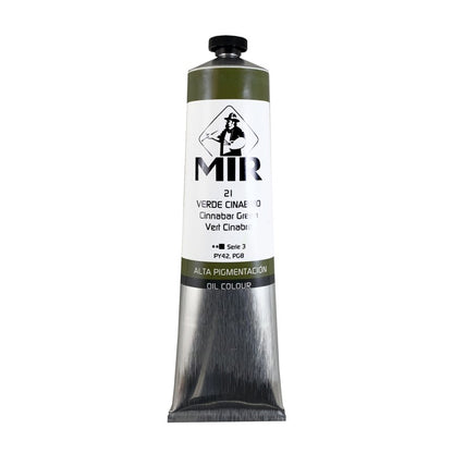 Óleo Extrafino MIR — Azules, Verdes y Violetas · Tubos 20/60/200 ml