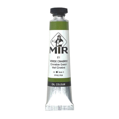 Óleo Extrafino MIR — Azules, Verdes y Violetas · Tubos 20/60/200 ml