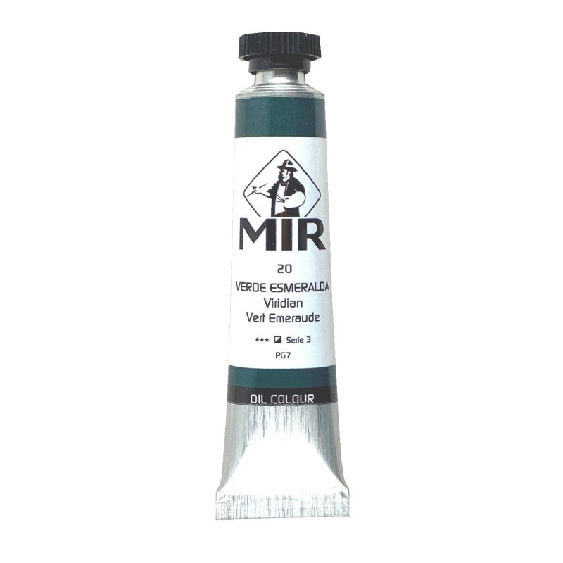 Óleo Extrafino MIR — Azules, Verdes y Violetas · Tubos 20/60/200 ml