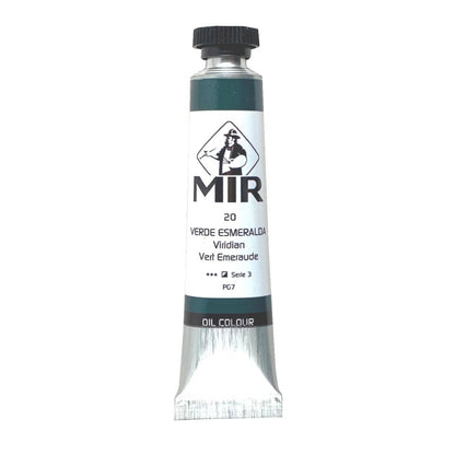 Óleo Extrafino MIR — Azules, Verdes y Violetas · Tubos 20/60/200 ml
