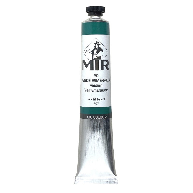 Óleo Extrafino MIR — Azules, Verdes y Violetas · Tubos 20/60/200 ml