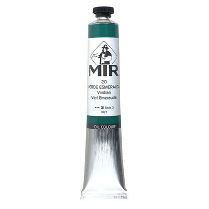 Óleo Extrafino MIR — Azules, Verdes y Violetas · Tubos 20/60/200 ml
