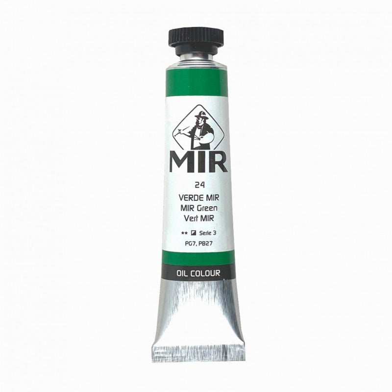 Óleo Extrafino MIR — Azules, Verdes y Violetas · Tubos 20/60/200 ml