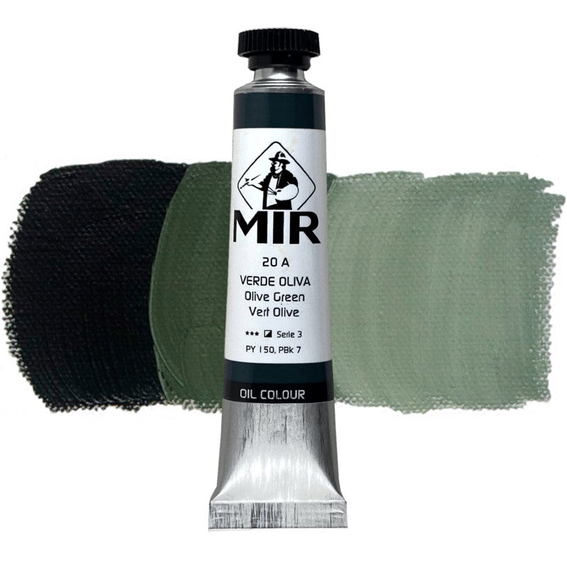Óleo Extrafino MIR — Azules, Verdes y Violetas · Tubos 20/60/200 ml