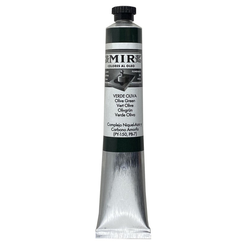 Óleo Extrafino MIR — Azules, Verdes y Violetas · Tubos 20/60/200 ml