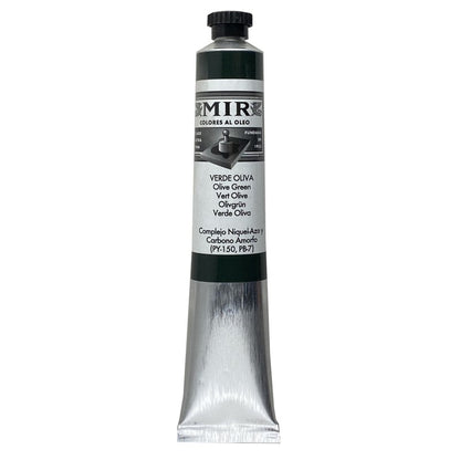 Óleo Extrafino MIR — Azules, Verdes y Violetas · Tubos 20/60/200 ml
