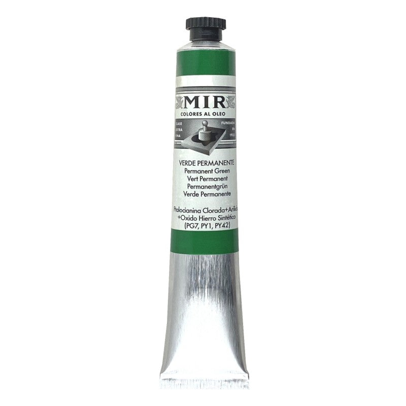 Óleo Extrafino MIR — Azules, Verdes y Violetas · Tubos 20/60/200 ml