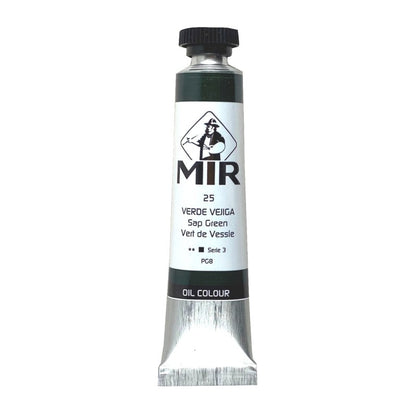 Óleo Extrafino MIR — Azules, Verdes y Violetas · Tubos 20/60/200 ml