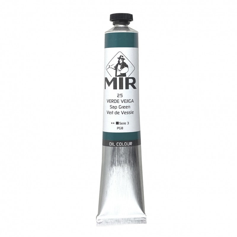 Óleo Extrafino MIR — Azules, Verdes y Violetas · Tubos 20/60/200 ml