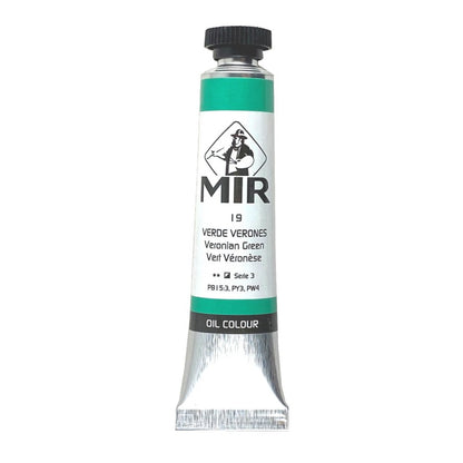 Óleo Extrafino MIR — Azules, Verdes y Violetas · Tubos 20/60/200 ml