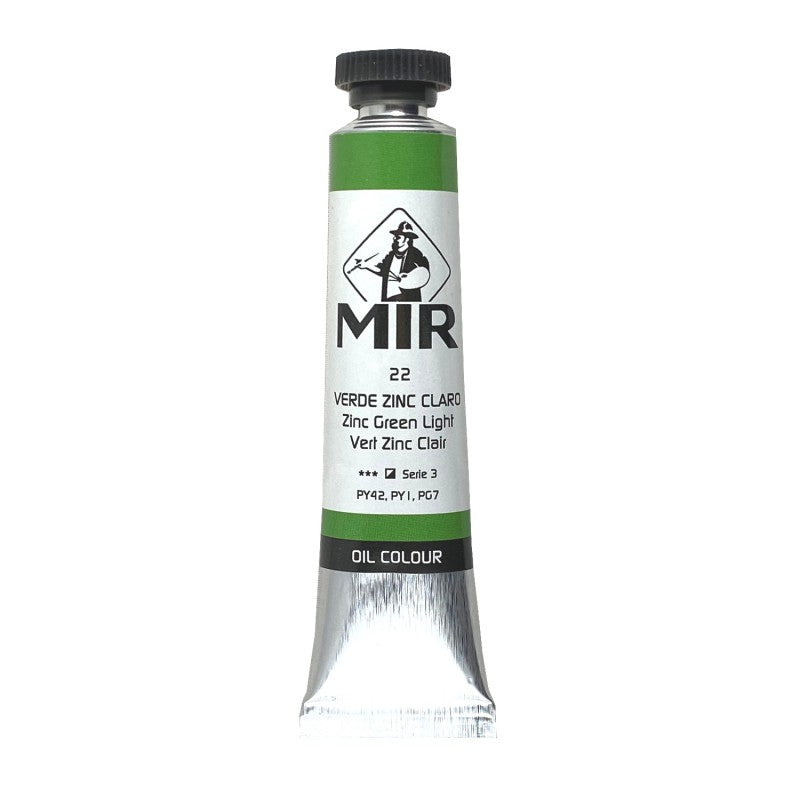 Óleo Extrafino MIR — Azules, Verdes y Violetas · Tubos 20/60/200 ml