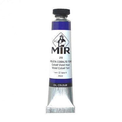 Óleo Extrafino MIR — Azules, Verdes y Violetas · Tubos 20/60/200 ml