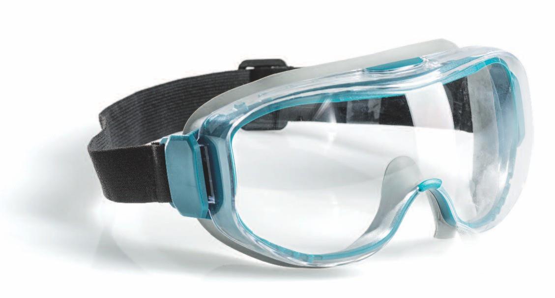 Gafa de montura integral panorámica Safetop Pextrem 10500, ocular claro