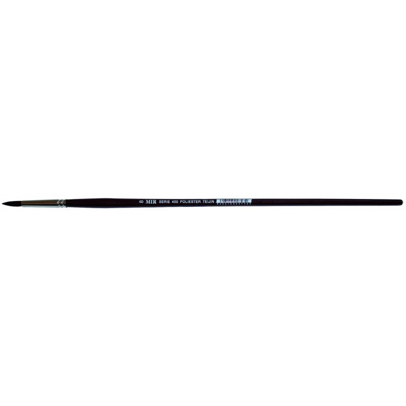 Pennello Tondo Teijin Sintético Ref. 400 - Professionale per Restauro e Belle Arti (Nº 2, 6, 12)