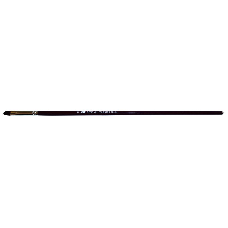 Pincel Lengua de Gato Teijin Sintético MIR Ref. 402 - Óleo y Acrílico (Nº 0-24)